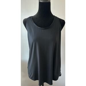 Fabeletics Women’s Black Racer Back Tank Top Size XL